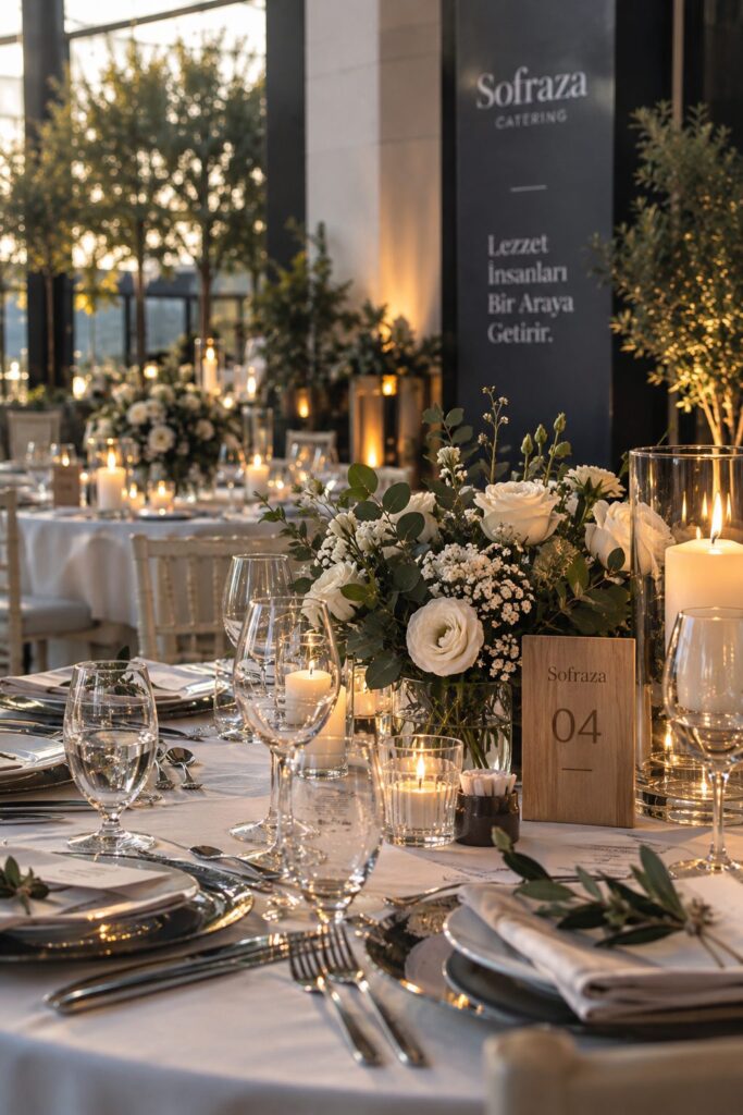 Sofraza Catering - profesyonel masa düzeni