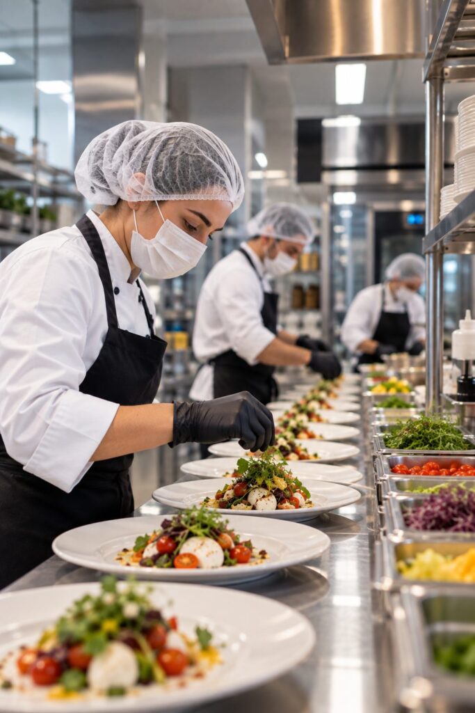 Sofraza Catering - hijyen standartlarıyla üretim