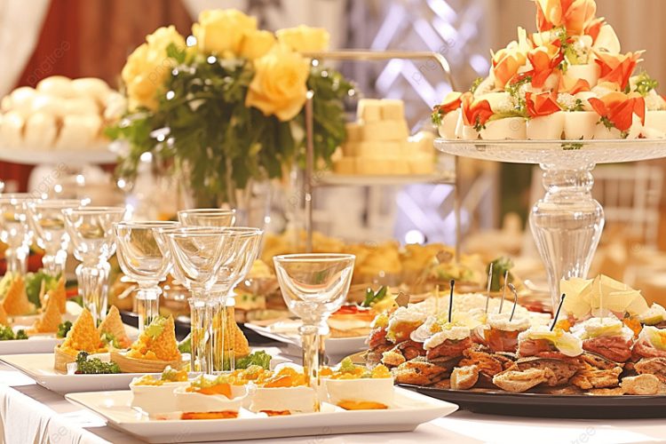 pngtree-a-beautiful-banquet-table-with-snacks-and-bouquet-on-the-table-image_15667909
