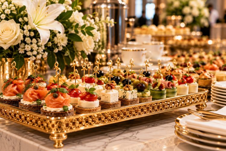 Sofraza fuar catering kanepe ve finger food ikramları